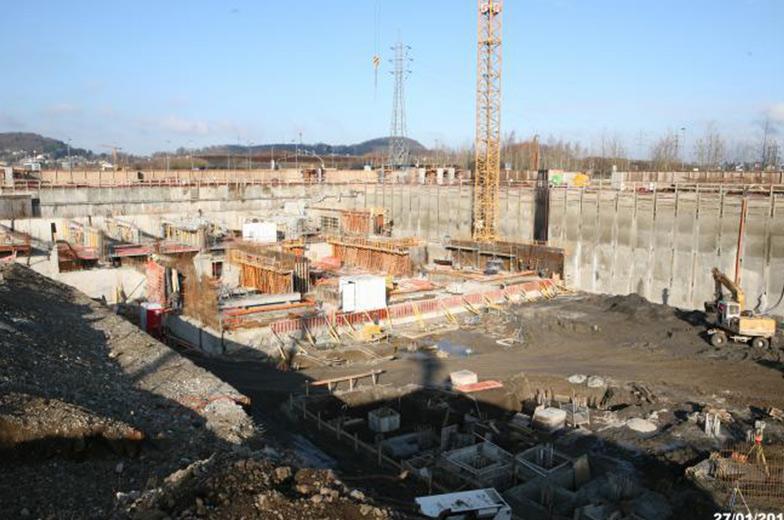 Construction d'un bâtiment universitaire