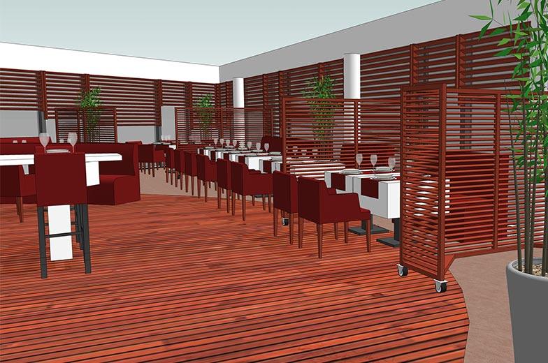 Grandes cuisines et restaurant