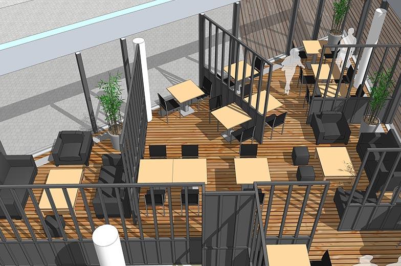 Grandes cuisines et restaurant